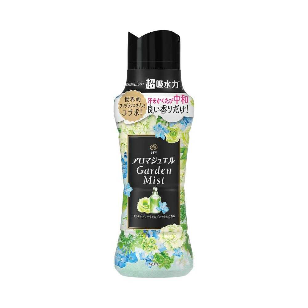 P&G レノア アロマジュエル Garden Mist 香り付けビーズ パステルフローラル&ブロッサムの香り 本体 420ml