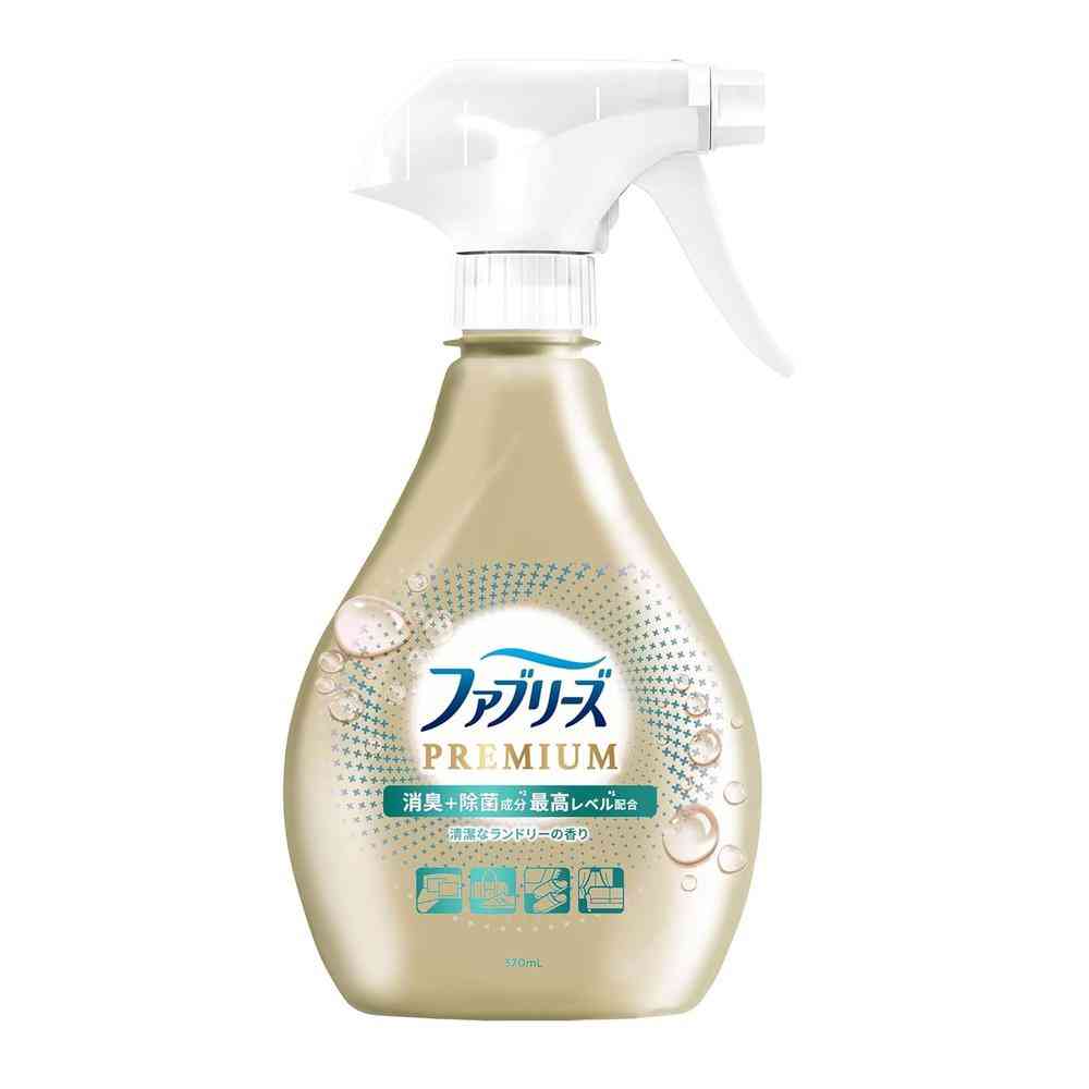 P&G ファブリーズ W 除菌+消臭 プレミアム ランドリー 本体 370ml