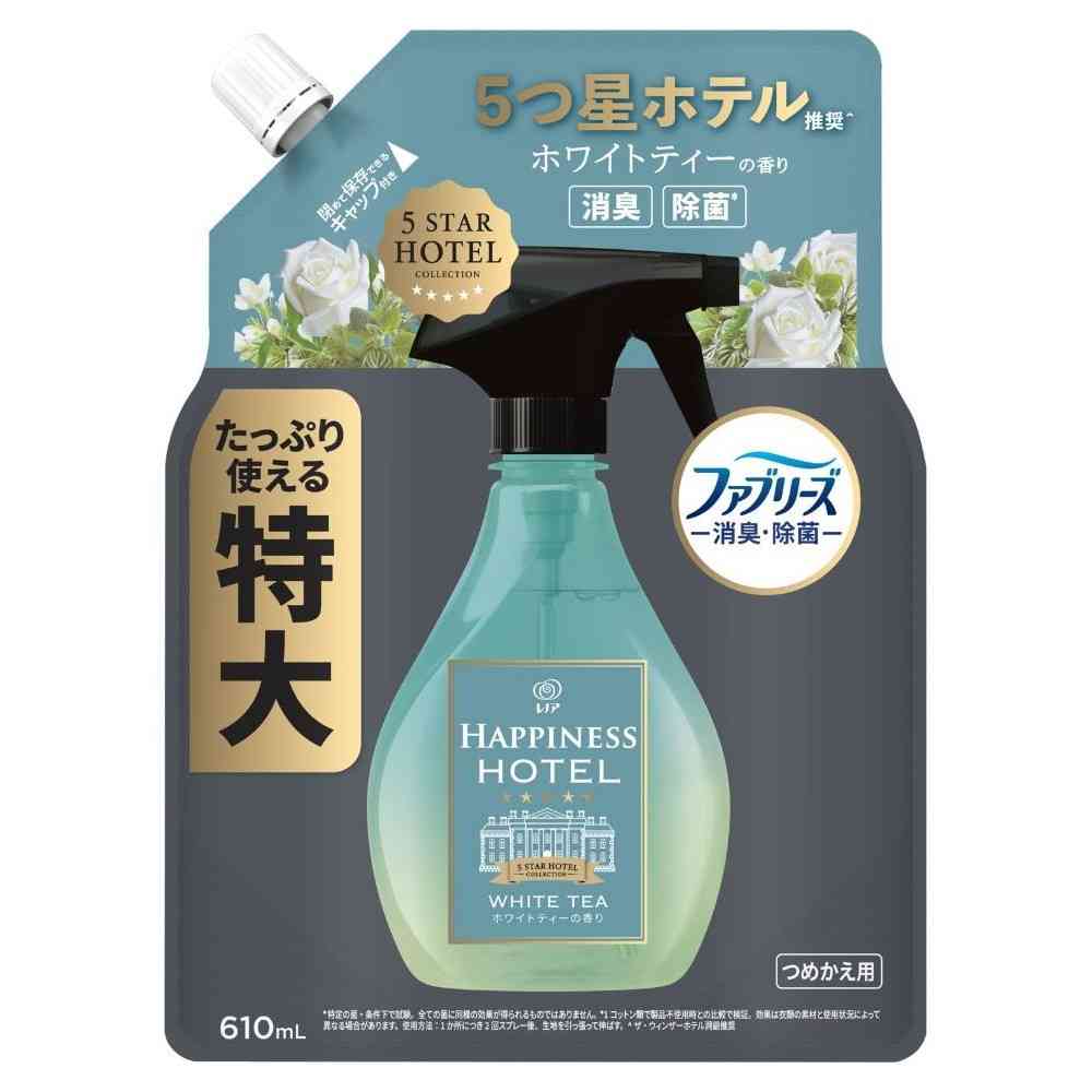 P＆G レノアハピネス ミスト ホワイトティーの香り 詰替 特大 610mL   【12個セット】