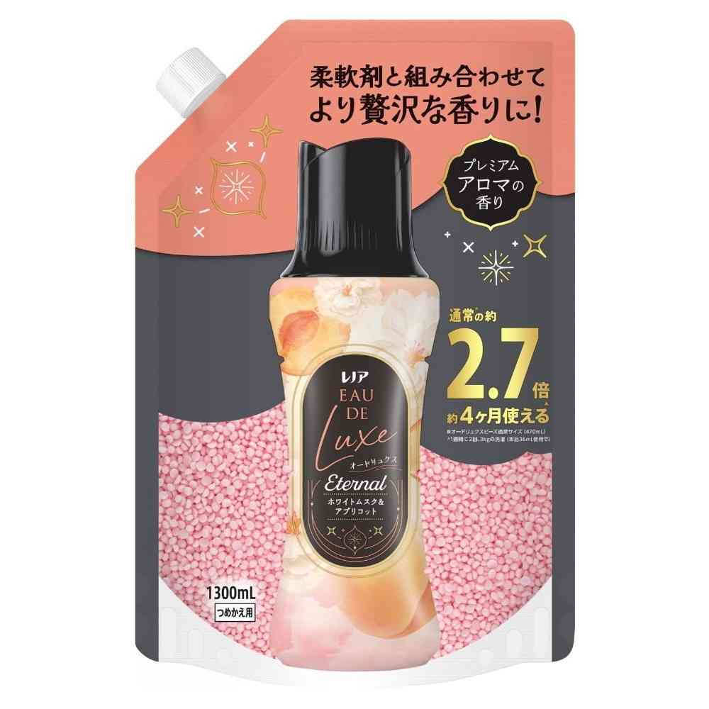 P＆G レノアオードリュクス アロマジュエル ホワイトムスク＆アプリコット 詰替 超特大 1300mL   【6個セット】