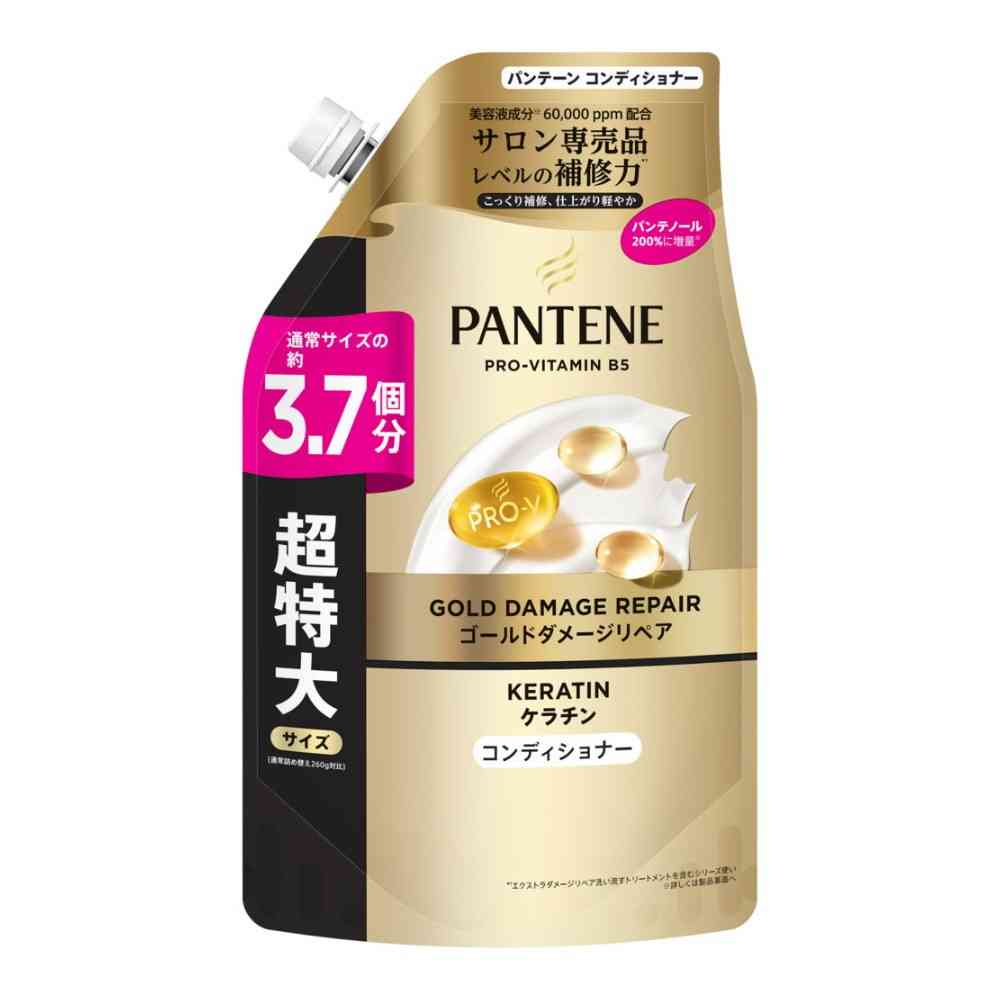 P＆G パンテーン ゴールドダメージリペア コンディショナー つめかえ 超特大 950g