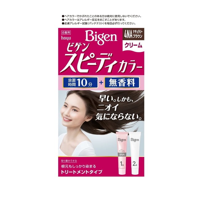 【医薬部外品】ホーユー ビゲン スピーディカラー クリーム 4NA 40g+40g