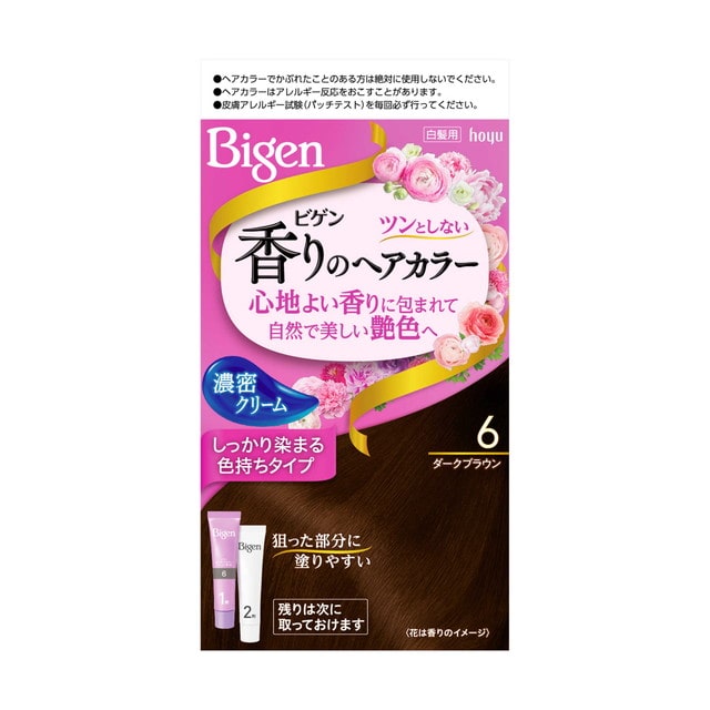 【医薬部外品】ビゲン 香りのヘアカラークリーム(新)6 40g+40g