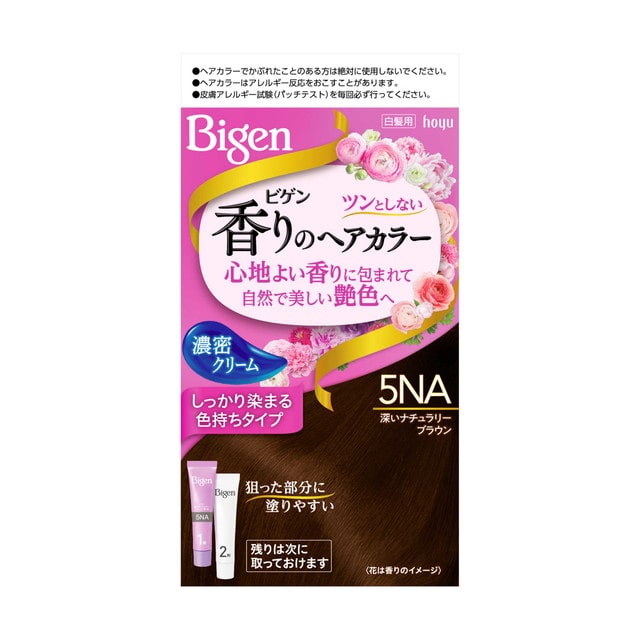 【医薬部外品】ビゲン 香りのヘアカラークリーム(新)5NA 40g+40g
