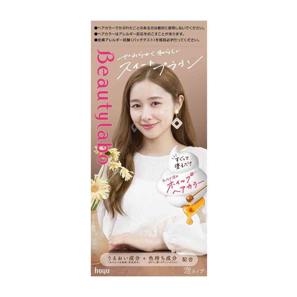 【医薬部外品】ホーユー ビューティラボ ホイップヘアカラー スイートブラウン