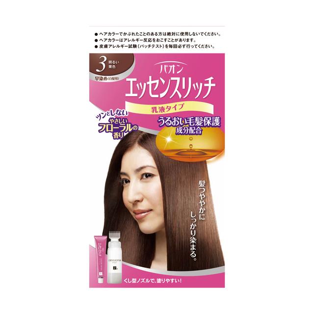 【医薬部外品】パオン エッセンスリッチ 乳液タイプ 3 明るい栗色 50g +50ml