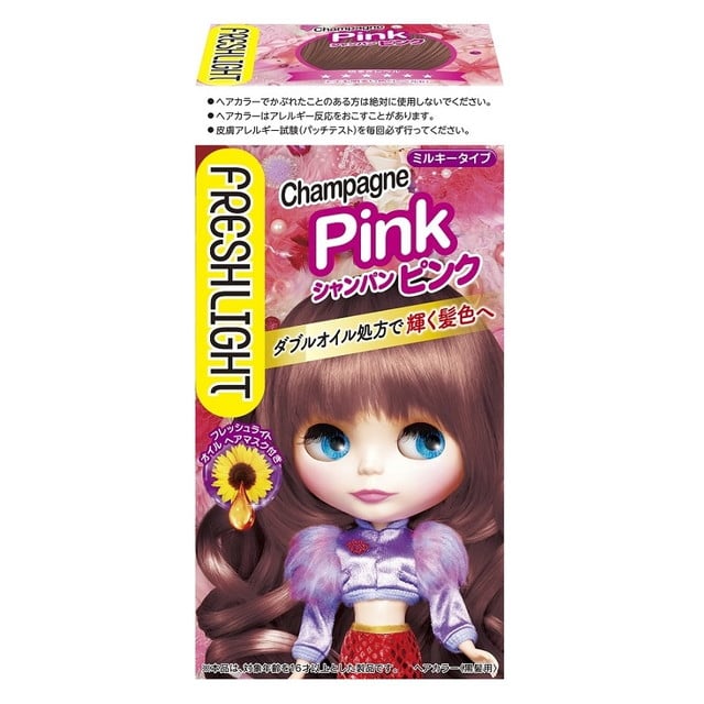 【医薬部外品】ヘンケルジャパン フレッシュライト ミルキーヘアー ショパンピンク