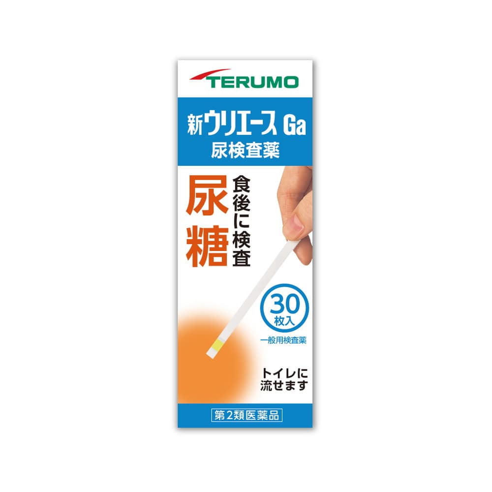 【第2類医薬品】テルモウリエースGA(尿糖) 30枚