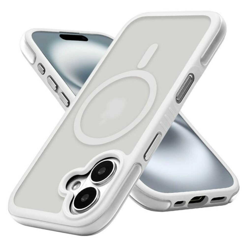 テレホンリース iPhone16 ケース カバー Air_C マット加工 ホワイト