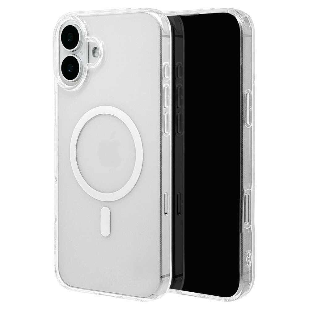 テレホンリース iPhone16 Plus TPUケース 1.8mm Magsafe対応 クリア 8259IP467TPMCL