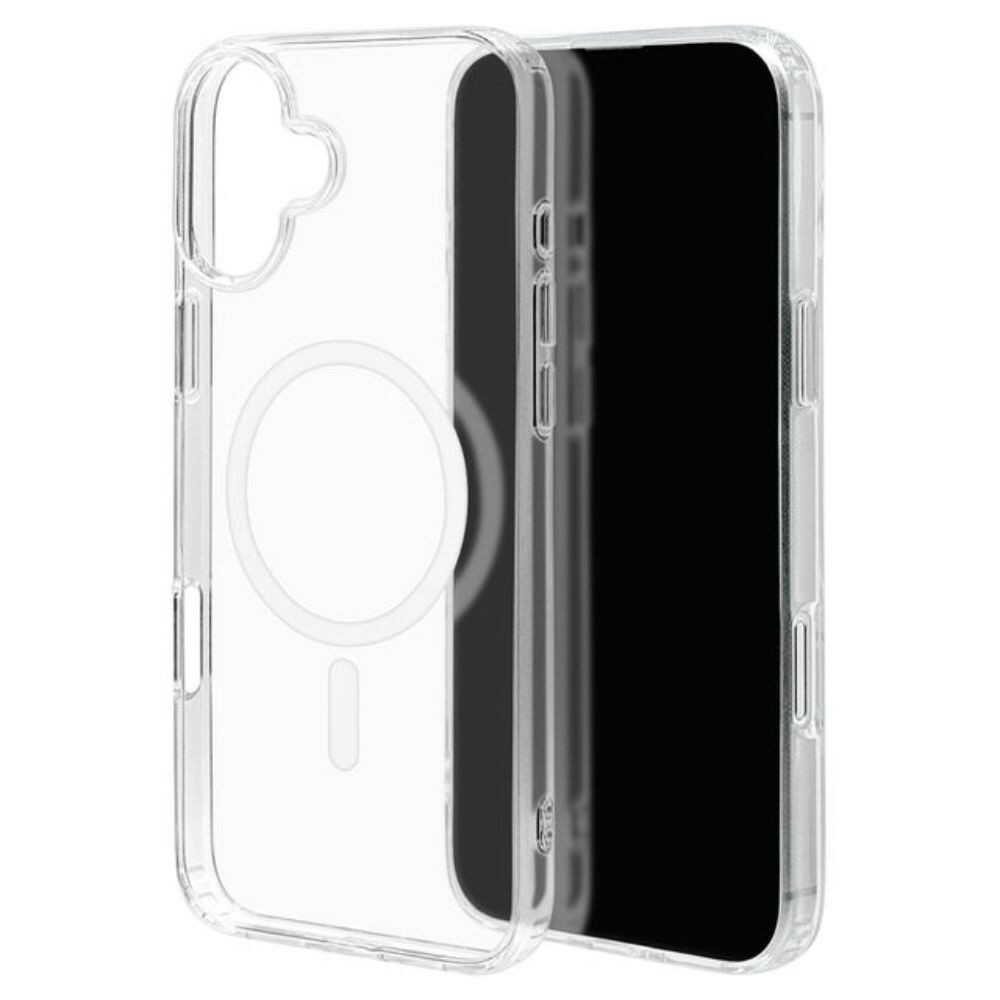 テレホンリース iPhone16Plus MagSafe対応 RHINOX MIL規格 TPU クリア