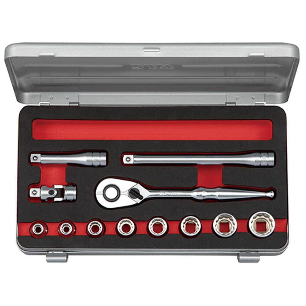 ソケットレンチセット 9.5 TB312WA メーカー直送 ▼返品・キャンセル不可【他商品との同時購入不可】