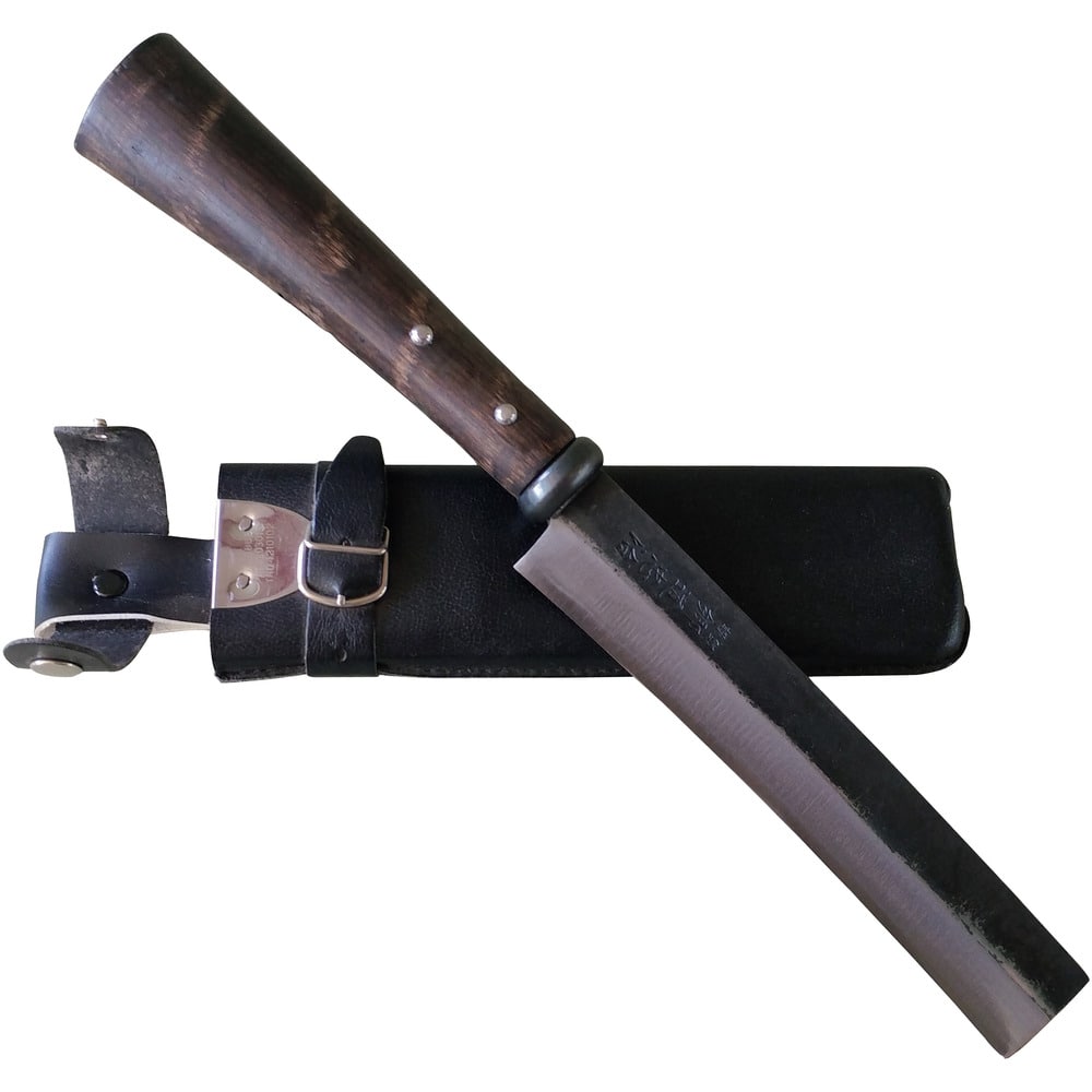 AD717 SENNARI 鞘付山鉈 メーカー直送 ▼返品・キャンセル不可【他商品との同時購入不可】