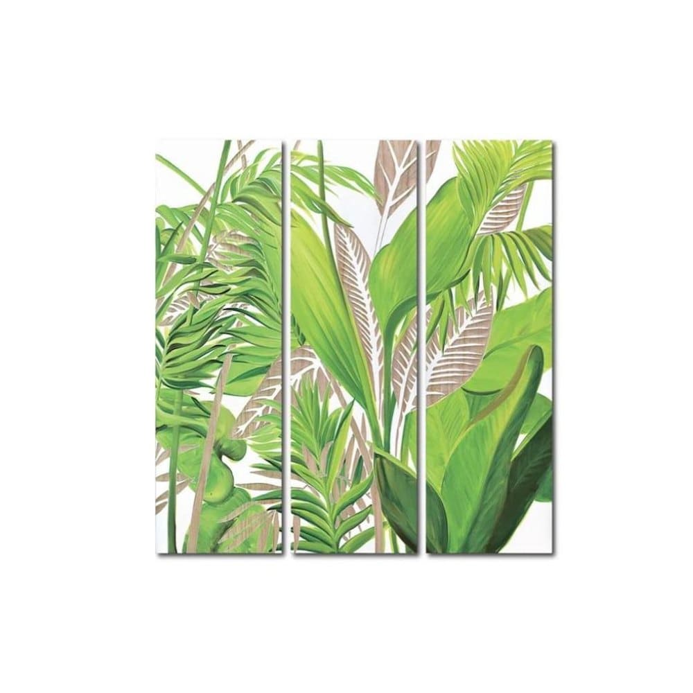 アート「パーム ツリー」 3枚セット SA-58001 【直送品】 返品・キャンセル・他商品と同時購入は不可