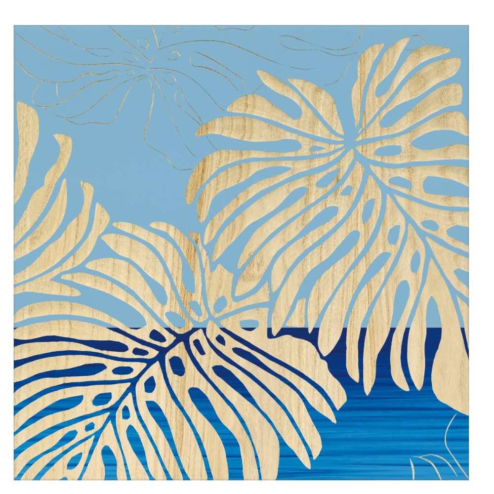 ウッド スカルプチャー アート 「ワイルド モンステラS」 【直送品】 返品・キャンセル・他商品と同時購入は不可