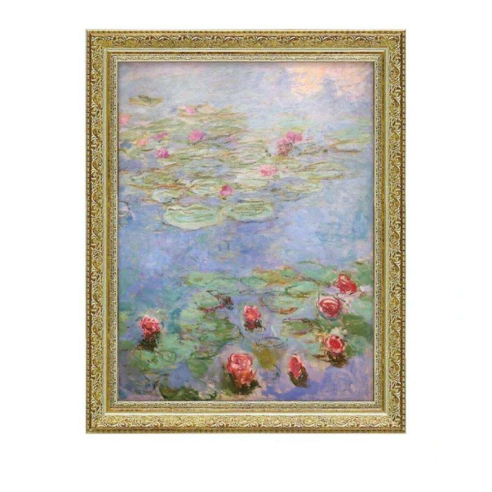 アートパネル モネ 「睡蓮3」 MW-14025 【直送品】 返品・キャンセル・他商品と同時購入は不可