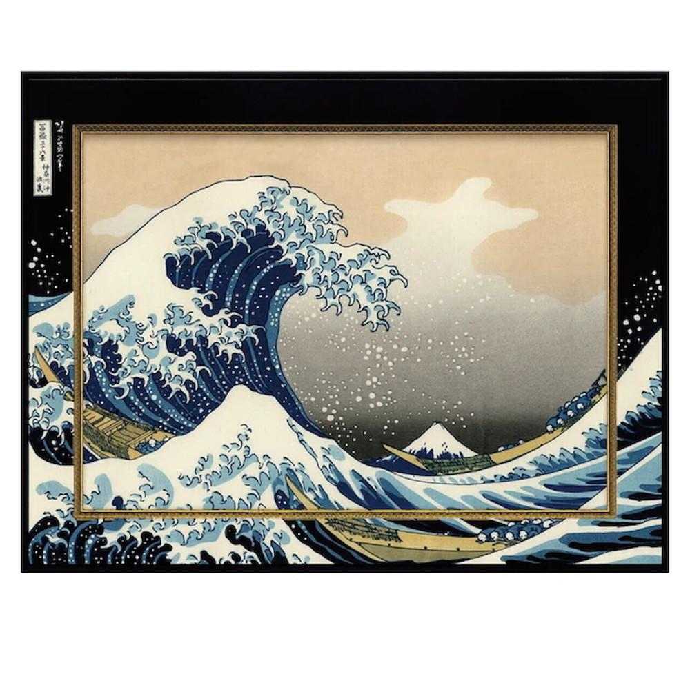 ビッグアート ～名画LLシリーズ～ 葛飾北斎 「神奈川沖浪裏」  【直送品】 返品・キャンセル・他商品と同時購入は不可