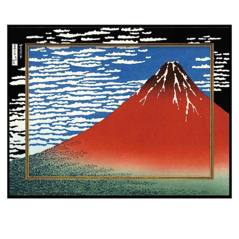 ビッグアート ～名画LLシリーズ～ 葛飾北斎 「赤富士」 【直送品】 返品・キャンセル・他商品と同時購入は不可