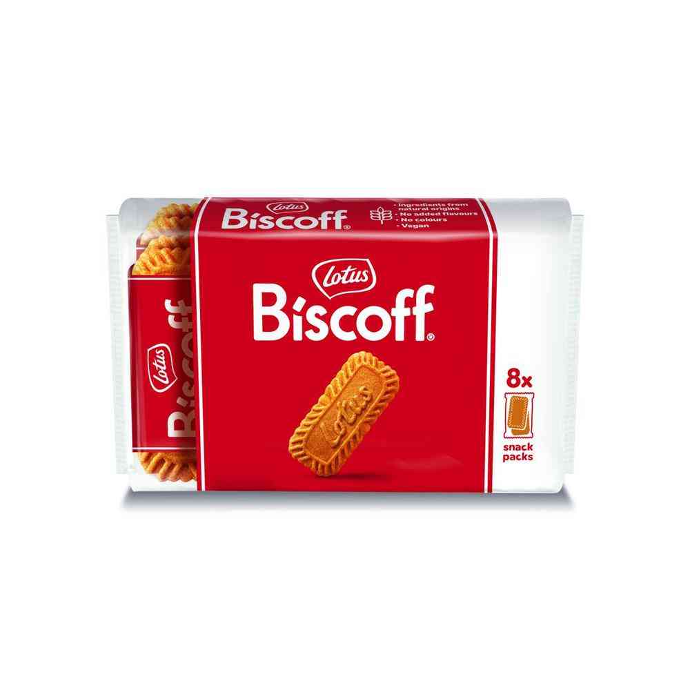 ◆エヌアイエス ロータス ビスコフ オリジナル カラメル ビスケット 124g   【12個セット】