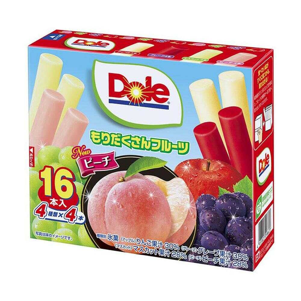 ◆［アイス］  ロッテ  Dole  もりだくさんフルーツ  400ml×8個    メーカー直送  クール便  ▼返品・キャンセル不可【他商品との同時購入不可】