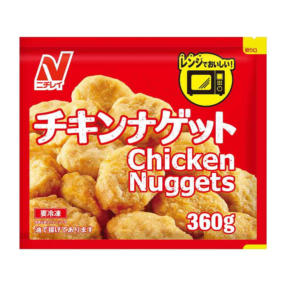 ◆ニチレイ チキンナゲット360g×12袋【直送品・クール便】 返品・キャンセル・他商品と同時購入は不可