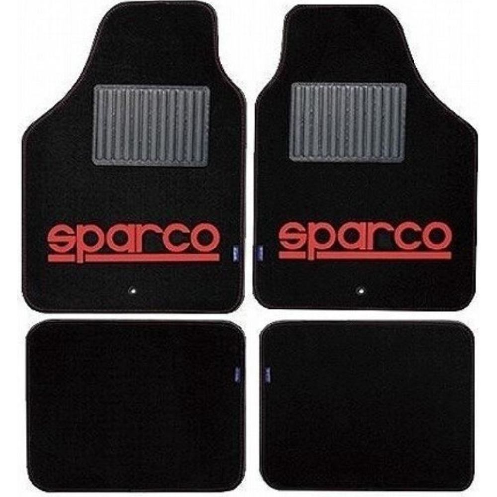 スパルココルサ フロアマット 4Pcs レッドメーカー直送 ▼返品・キャンセル不可【他商品との同時購入不可】