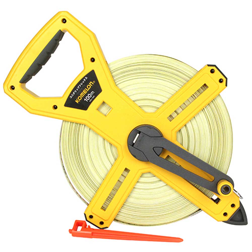 巻尺 FGテープ 100M KMC-1800 メーカー直送 ▼返品・キャンセル不可【他商品との同時購入不可】