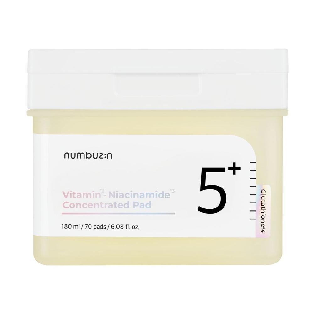 ナンバーズイン numbuzin 5番 白玉 グルタチオン C フィルム パッド 70枚