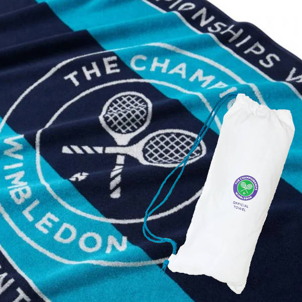 ウインブルドン　チャンピオンシップタオル Christy テニスアクセサリ・小物] ウィンブルドン2022 チャンピオン