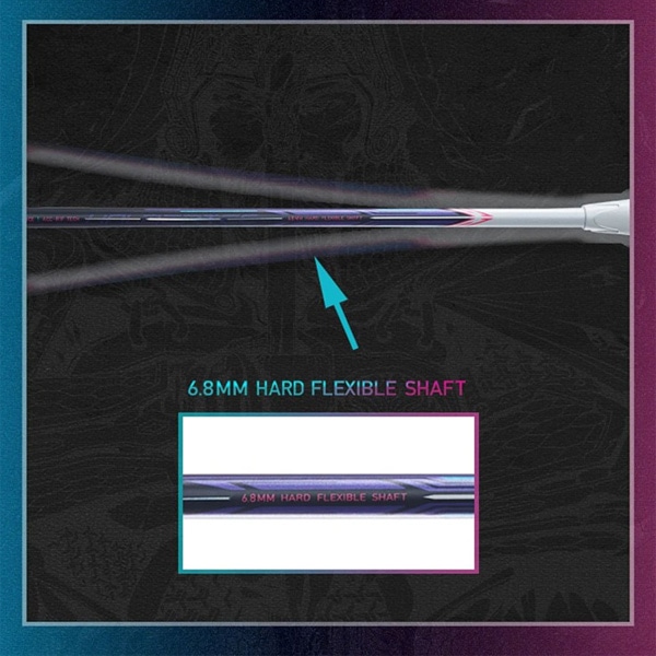 美品　リーニンバドミントンラケット ハルバーテック8000 LI-NING HALBERTEC8000 ハルバーテック8000 リーニン バドミントン