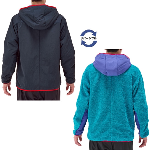 ヨネックス テニスウェア（メンズ/ユニ）] ボアリバーシブルパーカー