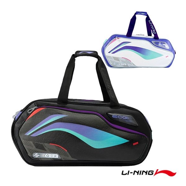 リーニン バドミントンバッグ] トーナメントバッグ6 ラケット6本収納可
