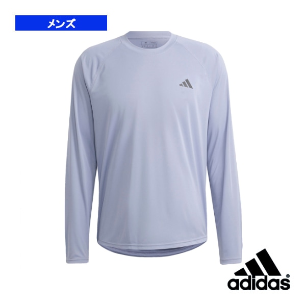 [アディダス テニス・バドミントンウェア（メンズ/ユニ）] M TENNIS CLUB 長袖Tシャツ／メンズ（BVK34）