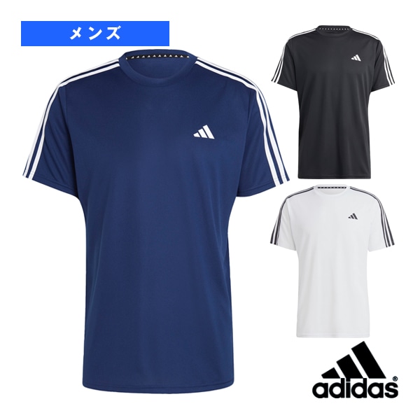[アディダス オールスポーツウェア（メンズ/ユニ）] トレインエッセンシャルズベース3ストライプスTシャツ メンズ BXH41