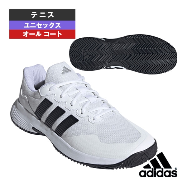[アディダス テニスシューズ] ゲームコート2 GameCourt2 M AC オールコート ユニセックス KI0781