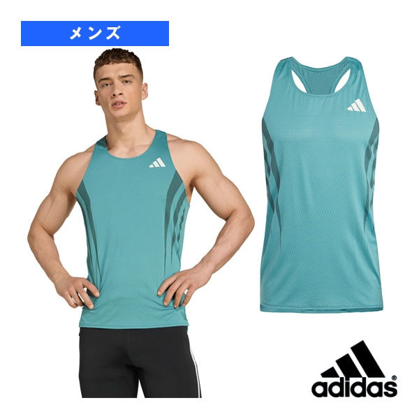 [アディダス ランニングウェア（メンズ/ユニ）] ランニングタンクトップ メンズ KQZ56