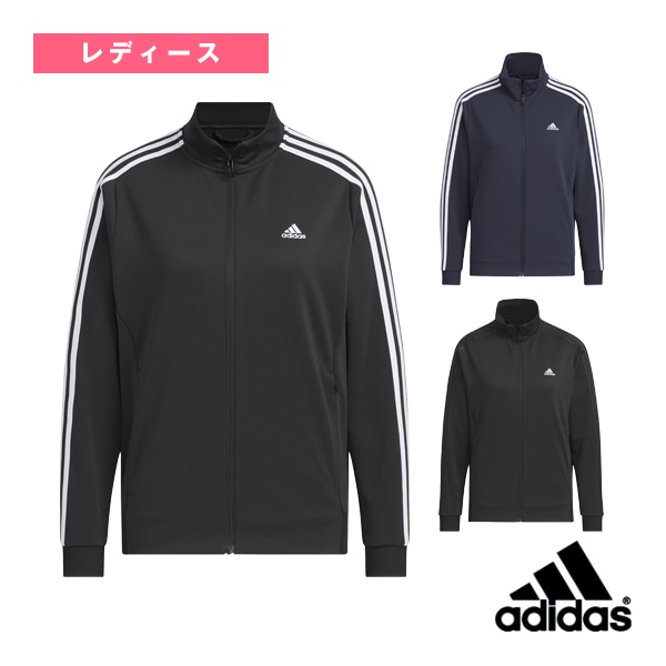 [アディダス オールスポーツウェア（レディース）] MH 3S トラックトップ／マストハブ 3ストライプストラックトップ／レディース（KTX40）