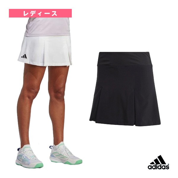 [アディダス テニスウェア（レディース）] CLUBプリーツスカート／レディース（NEH15）