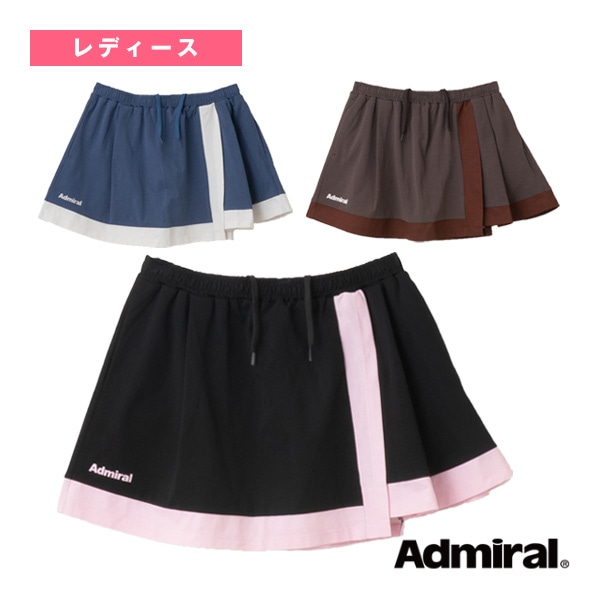 [アドミラル(Admiral) テニスウェア（レディース）] バイカラーカスケードフレアスコート レディース ATLA555