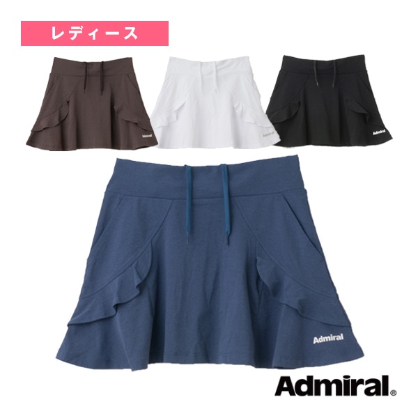 [アドミラル(Admiral) テニスウェア（レディース）] アーチラインフリルスコート レディース ATLA559