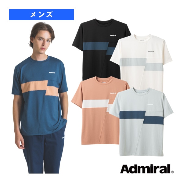 [アドミラル(Admiral) テニスウェア（メンズ/ユニ）] スライドブロックライン メンズ ATMA504