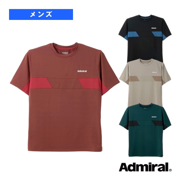 [アドミラル(Admiral) テニスウェア（メンズ/ユニ）] スラッシュフロントラインTシャツ メンズ ATMA517