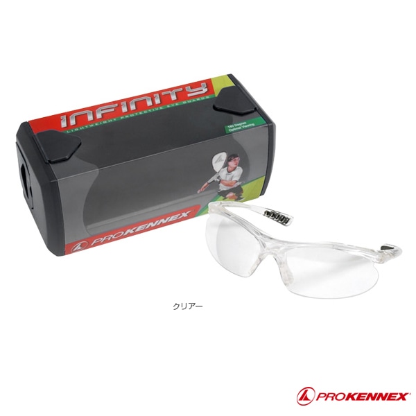 [プロケネックス ラケットボールアクセサリ・小物] インフィニティ アイガード ソフトケース・ヘッドバンド付き AYEE1702