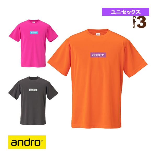 [アンドロ 卓球ウェア（メンズ/ユニ）] ナパTシャツBX ANDRO NAPA T-SHIRTS BX ユニセックス 300023028／300023029／300023030