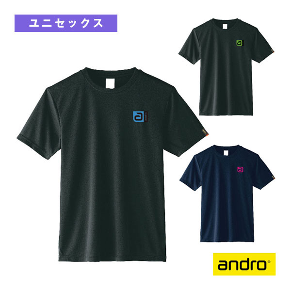 [アンドロ 卓球ウェア（メンズ/ユニ）] ナパTシャツアルファ2 ANDRO NAPA T-SHIRT ALPHA 2 ユニセックス 300023038／300023039／300023040