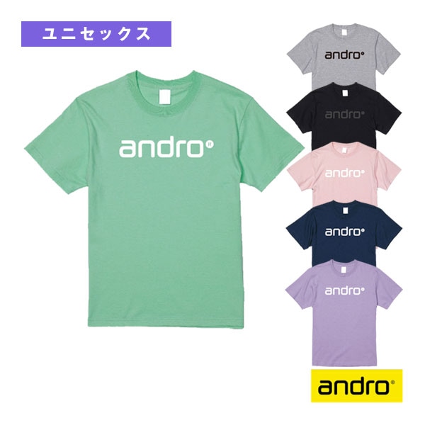 [アンドロ 卓球ウェア（メンズ/ユニ）] アンドロ ナパTシャツコットン ANDRO NAPA T-SHIRT COTTON ユニセックス 30002304x