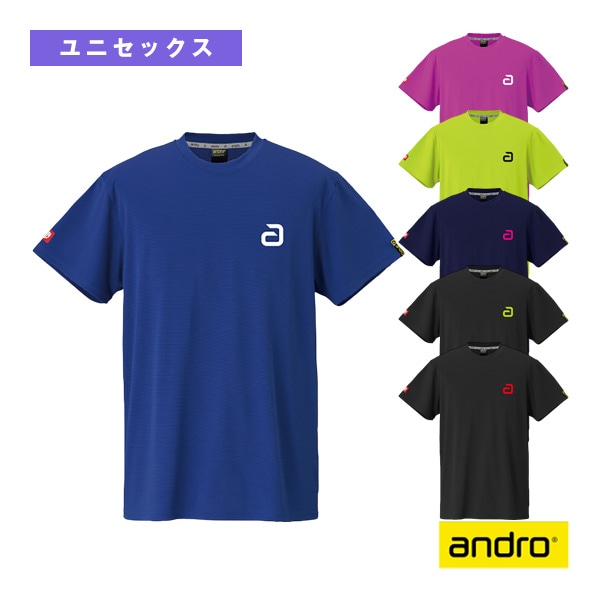 [アンドロ 卓球ウェア（メンズ/ユニ）] ナパTシャツ デオ アルファ ANDRO NAPA T-SHIRTS DEO ALPHA ユニセックス 300023065-70