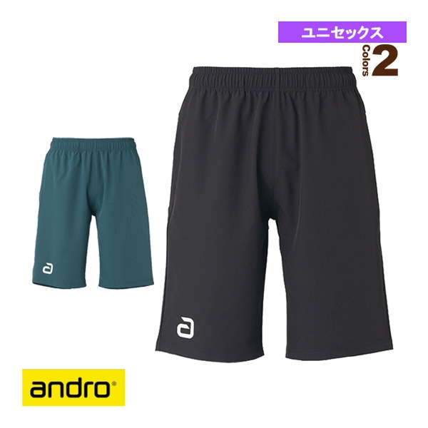 [アンドロ 卓球ウェア（メンズ/ユニ）] アンドロ ハーフパンツドライ ANDRO HALF PANTS DRY ユニセックス 310023004／310023005