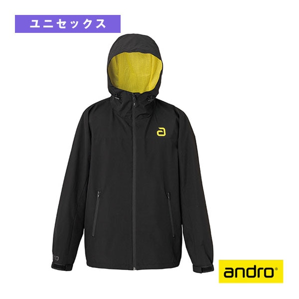 [アンドロ 卓球ウェア（メンズ/ユニ）] アンドロ オールウェザーフーディージャケット ANDRO ALLWEATHER HOODY JACKET ユニセックス 340023016