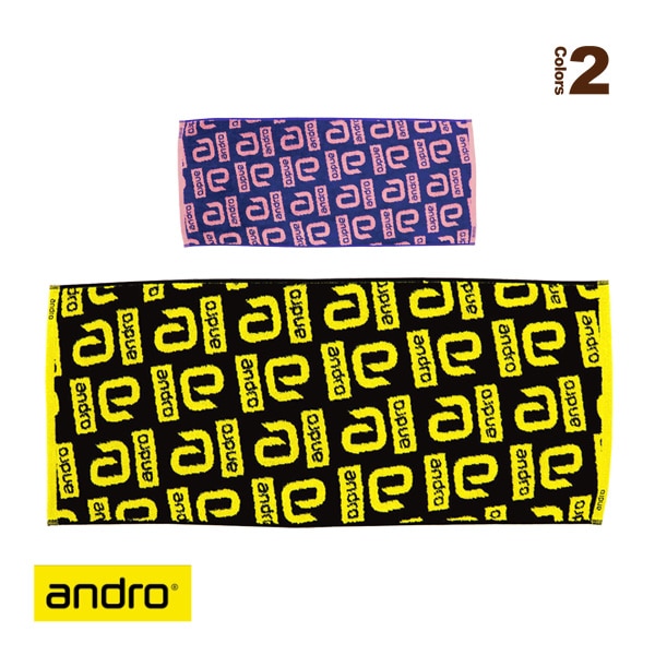 [アンドロ 卓球アクセサリ・小物] アンドロ タオル コンビ ANDRO TOWEL COMBI 630023000／630023001